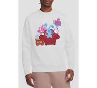 Paramount Home Entertainment Blues Clues & You Friends Forever Crew Sweatshirt, White | Size: XL Paramount Home Entertainment White XL