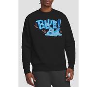Paramount Home Entertainment Blues Clues & You Puppy Crew Sweatshirt, Black | Size: Large Paramount Home Entertainment Black L