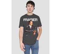 Paramount Home Entertainment Cheers Frasier-Adult Heather, Black in Charcoal | Size: 3XL Paramount Home Entertainment Charcoal 3XL