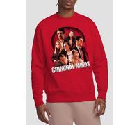 Paramount Home Entertainment Criminal Minds Brain Trust Crew Sweatshirt, Red | Size: Large Paramount Home Entertainment Red L