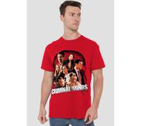 Paramount Home Entertainment Criminal Minds Brain Trust Unisex T-Shirt, Red | Size: Large Paramount Home Entertainment Red L