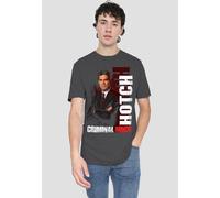 Paramount Home Entertainment Criminal Minds Hotch-Adult Heather, Black in Charcoal | Size: Small Paramount Home Entertainment Charcoal S