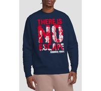 Paramount Home Entertainment Criminal Minds No Escape Crew Sweatshirt, Navy | Size: Small Paramount Home Entertainment Navy S