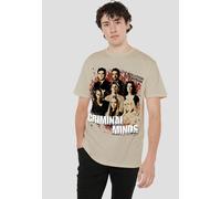 Paramount Home Entertainment Criminal Minds Solution Lies Within Unisex T-Shirt, Sand in Beige | Size: Small Paramount Home Entertainment Beige S