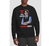Paramount Home Entertainment Criminal Minds Trust Me Crew Sweatshirt, Black | Size: Medium Paramount Home Entertainment Black M