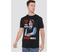 Paramount Home Entertainment Criminal Minds Trust Me Unisex T-Shirt, Black | Size: 4XL Paramount Home Entertainment Black 4XL