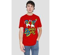 Paramount Home Entertainment Double Dare Vintage Double Dare LogoT Shirt, Red | Size: Small Paramount Home Entertainment Red S