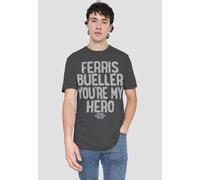 Paramount Home Entertainment Ferris Bueller The Bromance-Uk Heather-Charcoal in Charcoal | Size: XL Paramount Home Entertainment Charcoal XL