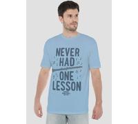 Paramount Home Entertainment Ferris Bueller The Clarinet Pro Unisex Adult T-Shirt, Light Blue | Size: Large Paramount Home Entertainment Light Blue L