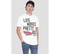 Paramount Home Entertainment Ferris Bueller The Slow Down Unisex Adult T-Shirt, White | Size: 2XL Paramount Home Entertainment White 2XL
