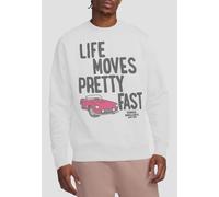 Paramount Home Entertainment Ferris Bueller The Slow Down Unisex Crew Sweatshirt, White | Size: Medium Paramount Home Entertainment White M