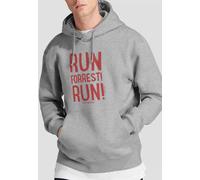 Paramount Home Entertainment Forrest Gump The Run Forrest Run Unisex Hoodie, Athletic Heather in Light Grey | Size: 2XL Paramount Home Entertainment Light Grey 2XL
