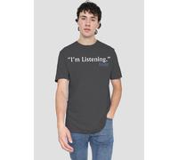Paramount Home Entertainment Frasier Im Listening-Adult Heather, Black in Charcoal | Size: 2XL Paramount Home Entertainment Charcoal 2XL