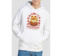Paramount Home Entertainment Garfield Movie Lasagnyeah Unisex Hoodie, White | Size: 2XL Paramount Home Entertainment White 2XL