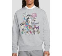 Paramount Home Entertainment Invader Zim Group Shot Crew Sweatshirt, Athletic Heather in Light Grey | Size: Large Paramount Home Entertainment Light Grey L