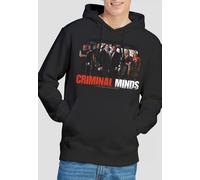 Paramount Home Entertainment Men's Criminal Minds The Brain Trust Hoodie, Black | Size: Medium Paramount Home Entertainment Black M