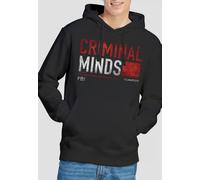 Paramount Home Entertainment Men's Criminal Minds Title Card Hoodie, Black | Size: 2XL Paramount Home Entertainment Black 2XL
