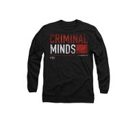 Paramount Home Entertainment Men's Criminal Minds Title Card Long Sleeve T-Shirt, Black | Size: XL Paramount Home Entertainment Black XL
