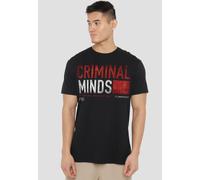 Paramount Home Entertainment Men's Criminal Minds Title Card T-Shirt, Black | Size: 2XL Paramount Home Entertainment Black 2XL