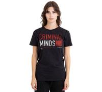 Paramount Home Entertainment Men's Criminal Minds Title Card T-Shirt, Black | Size: Large Paramount Home Entertainment Black L