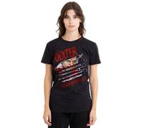 Paramount Home Entertainment Men's Dexter Blood Never Lies T-Shirt, Black | Size: Medium Paramount Home Entertainment Black M