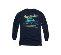 Paramount Home Entertainment Men's Dexter Moonlight Fishing Long Sleeve T-Shirt, Navy | Size: 2XL Paramount Home Entertainment Navy 2XL