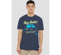 Paramount Home Entertainment Men's Dexter Moonlight Fishing T-Shirt, Navy | Size: Large Paramount Home Entertainment Navy L