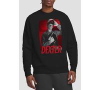 Paramount Home Entertainment Men's Dexter See Saw Crew Sweatshirt, Black | Size: Small Paramount Home Entertainment Black S