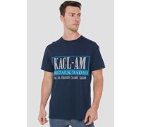 Paramount Home Entertainment Men's Frasier The Kaclam Talk Unisex Adult T-Shirt, Navy | Size: Medium Paramount Home Entertainment Navy M
