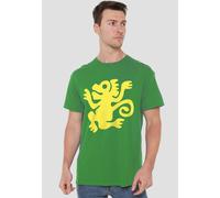 Paramount Home Entertainment Men's Legends Of The Hidden Temple Green Monkeys T-Shirt, Kelly Green in Dark Green | Size: Medium Paramount Home Entertainment Dark Green M