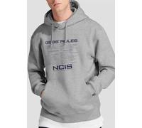 Paramount Home Entertainment Men's Ncis Gibbs Rules Hoodie, Athletic Heather in Light Grey | Size: 2XL Paramount Home Entertainment Light Grey 2XL
