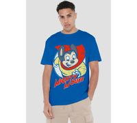Paramount Home Entertainment Mighty Mouse Mighty Circle Unisex T-Shirt, Royal Blue | Size: 3XL Paramount Home Entertainment Royal 3XL