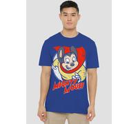 Paramount Home Entertainment Mighty Mouse Mighty CircleT Shirt, Royal Blue | Size: 3XL Paramount Home Entertainment Royal 3XL