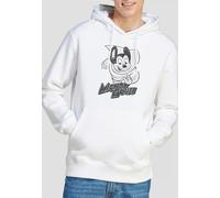 Paramount Home Entertainment Mighty Mouse Mighty Sketch Hoddie, White | Size: XL Paramount Home Entertainment White XL