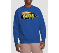 Paramount Home Entertainment Nickelodeon Guts Guts Logo Crew Sweatshirt, Royal Blue | Size: Small Paramount Home Entertainment Royal S