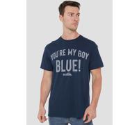 Paramount Home Entertainment Old School The My Boy Blue Unisex Adult T-Shirt, Navy | Size: Medium Paramount Home Entertainment Navy M