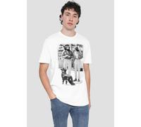 Paramount Home Entertainment Up In Smalloke Cheech Chong Dog Unisex T-Shirt, White | Size: Small Paramount Home Entertainment White S
