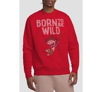 Paramount Home Entertainment Wild Thornberrys Born To Be Wild Unisex Crew Sweatshirt, Red | Size: Small Paramount Home Entertainment Red S