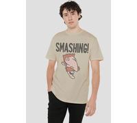 Paramount Home Entertainment Wild Thornberrys Smallashing Unisex T-Shirt, Sand in Beige | Size: 2XL Paramount Home Entertainment Beige 2XL