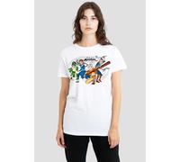 Paramount Home Entertainment Women's Avatar The Last Airbender Avatars Group T-Shirt, White | Size: XL Paramount Home Entertainment White XL