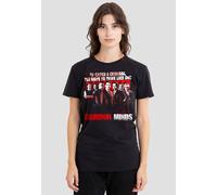 Paramount Home Entertainment Women's Criminal Minds Think Like One T-Shirt, Black | Size: XL Paramount Home Entertainment Black XL