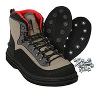 Paramount Outdoors Slate Felt Wading Boot Felt Bottom Wading Shoe With Metal Wading Studs