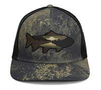 Paramount Outdoors Sunset Trout Fishing Hat for Men Performance Outdoor Cap with Comfort Snap