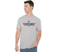 Top Gun Paramount Logo Grey Unisex T Shirt, Athletic Heather, XL