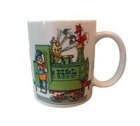 Paranoid Fish | Ivor The Engine Mug - Official Ceramic Tea & Coffee Cup - Classic Cartoon Gift for Fans & Collectors