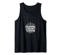 Paranormal Evidence Technician Ghost Hunter Tank Top