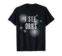 Paranormal Ghost Adventure Shirt I See Orbs Mens Merchandise T-Shirt