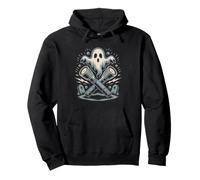 Paranormal Investigation Team Field Badge Ghost Hunting Pullover Hoodie