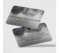 Paranormal Investigator ID Card and Lanyard - Ghost Hunter ID Badge