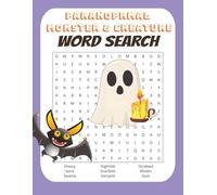Paranormal Monster & Creature Word Search (Paranormal Halloween Coloring Pages & Word Search Activities)